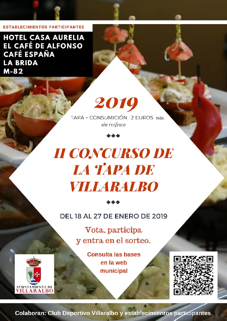 Villaralbo celebra su II Concurso de la Tapa con premios para hosteleros y clientes
