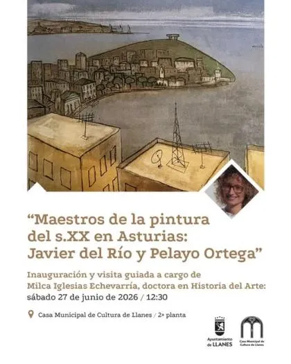 Llanes inaugura exposición de pintura asturiana del siglo XX