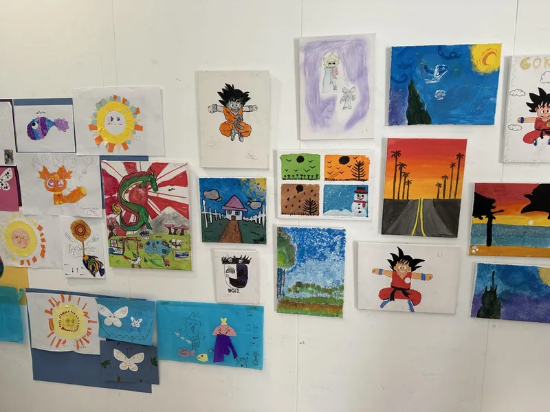 Bargas clausura el curso de pintura infantil con una exposición de obras