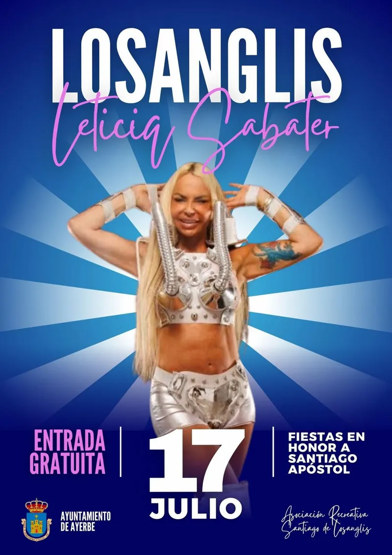 Leticia Sabater actuará en Ayerbe el próximo 17 de julio