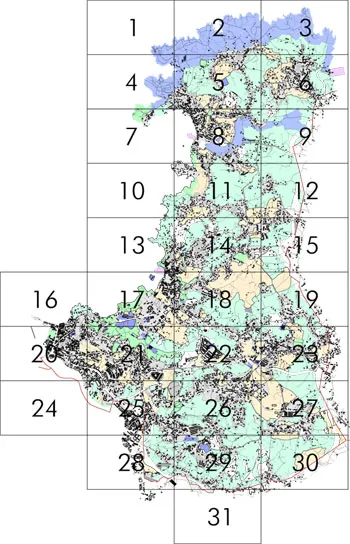 Oleiros publica el plano de Estructura General y Orgánica del municipio