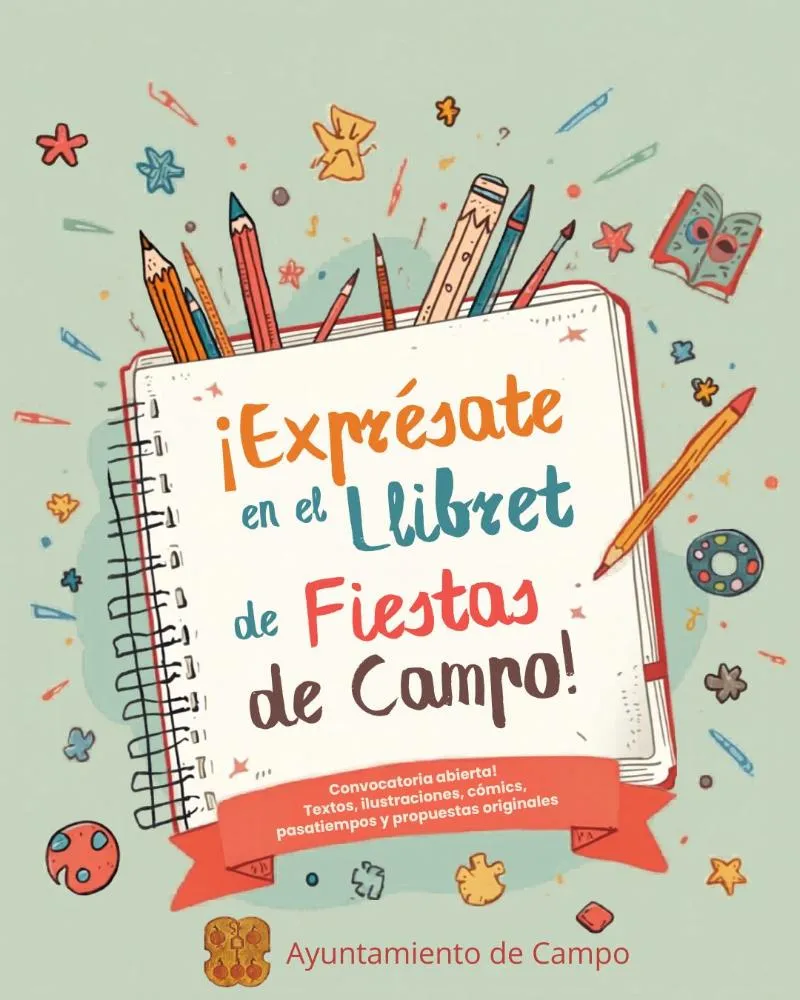 El Ayuntamiento de Campo abre la convocatoria para el libro de fiestas patronales