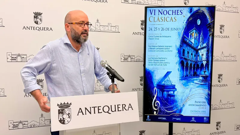 Antequera celebra las 'Noches Clásicas' con tres conciertos gratuitos en junio