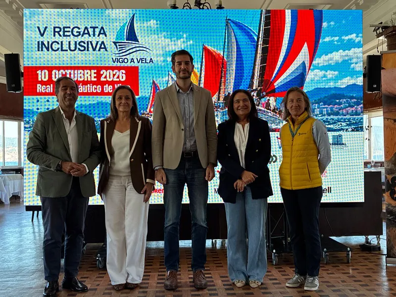 La Regata Inclusiva Vigo a Vela celebra su quinta edición con la participación de personas con discapacidad