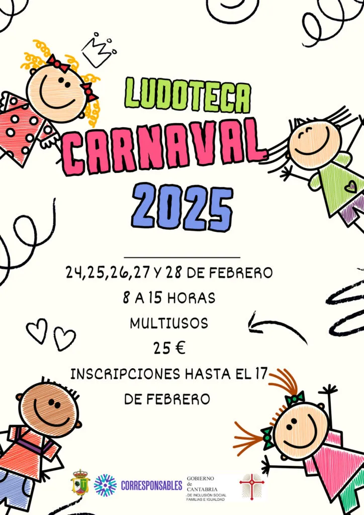 Villaescusa abre inscripciones para su Ludoteca de Carnaval 2025