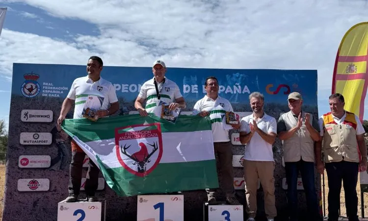 Fermín y Paloma Gálvez, podio nacional en Hunter Field Target