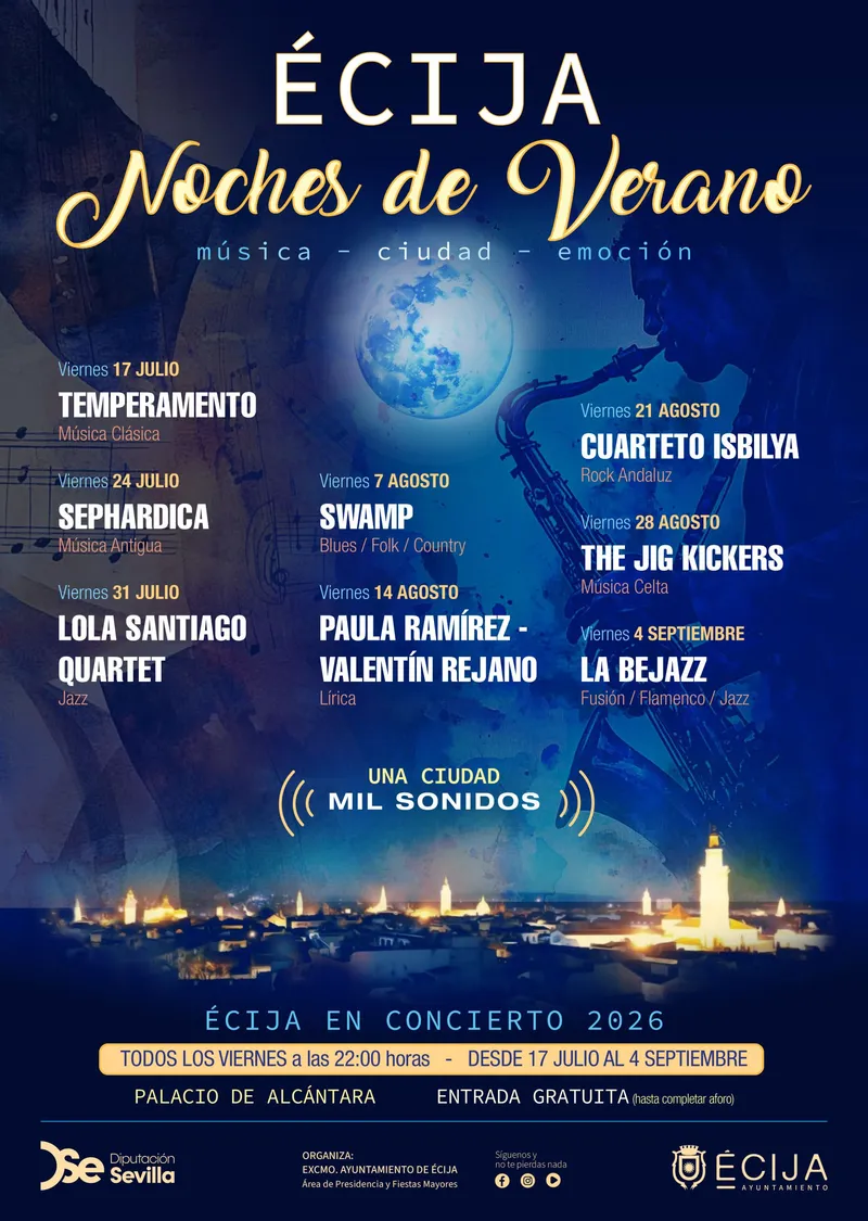 Écija celebra su rica historia y patrimonio con múltiples eventos culturales