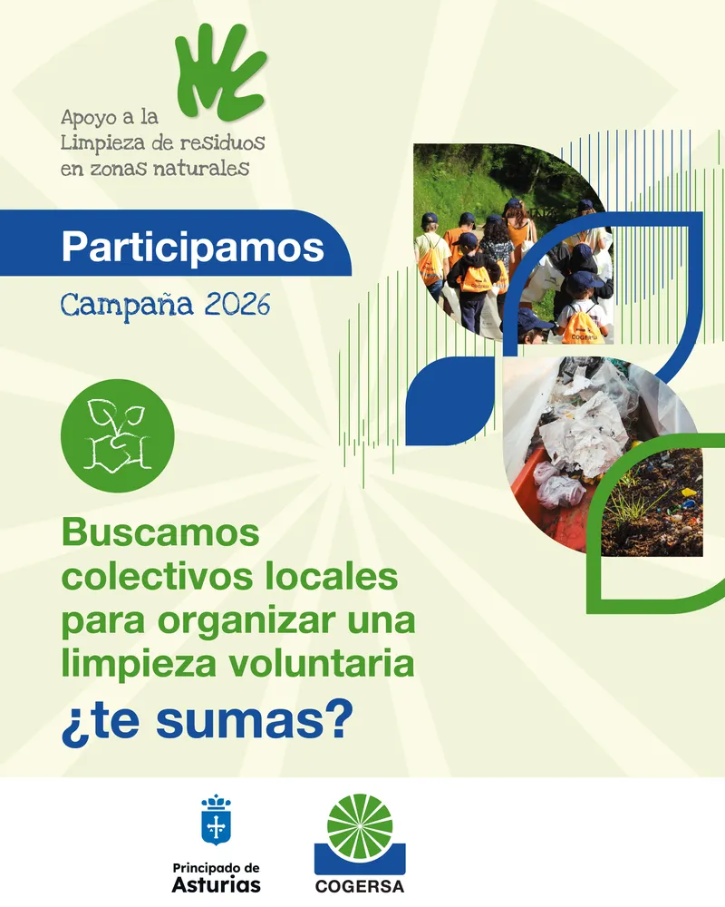 Sobrescobio lanza campaña de limpieza voluntaria de residuos en espacios naturales