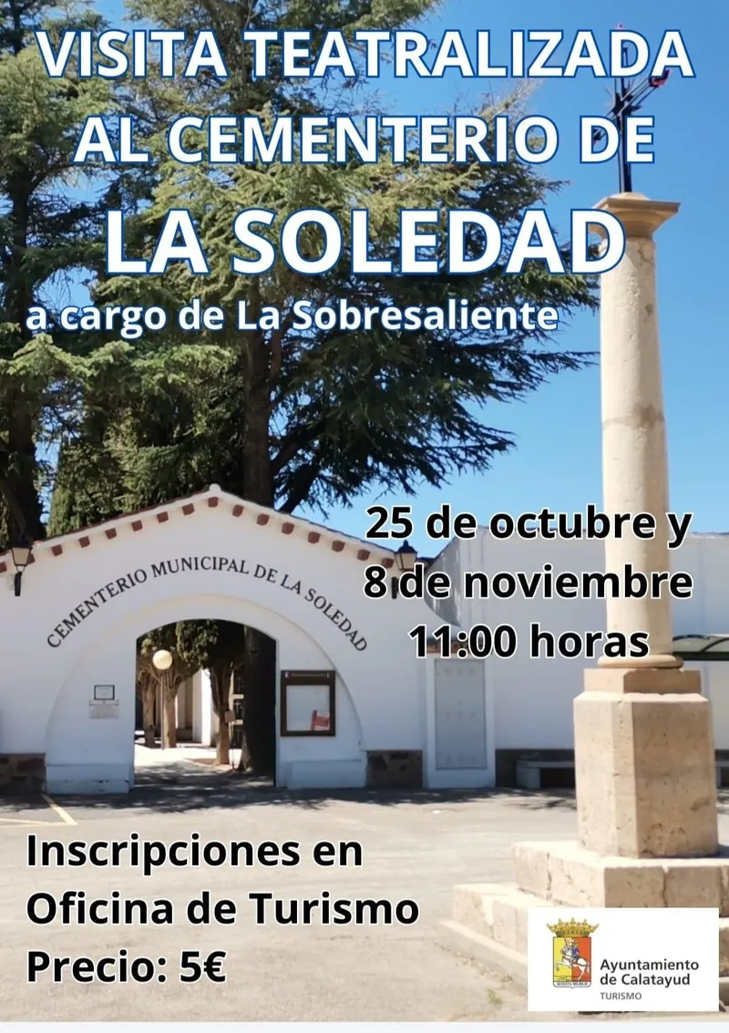 Calatayud ofrece visitas teatralizadas al Cementerio de La Soledad