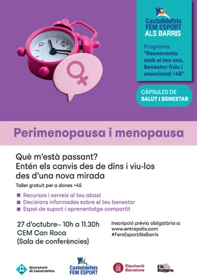 Castelldefels impulsa talleres de salud y bienestar para mujeres mayores de 45 años