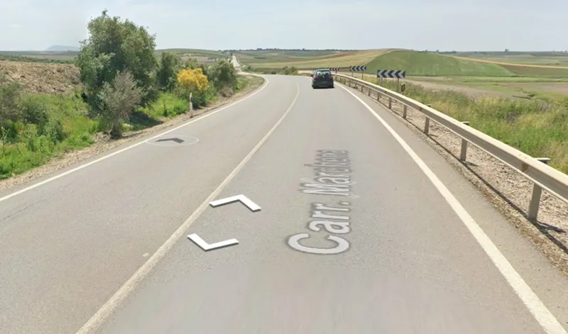 Un fallecido y un herido en un choque frontal en la A-364 a su paso por Marchena