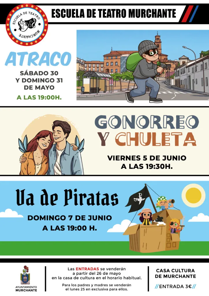 La Escuela de Teatro de Murchante clausura el curso con sus obras de fin de año