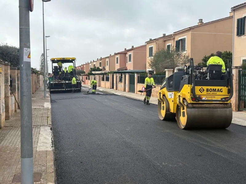 Marratxí licita una nueva fase del Plan de Asfaltado para renovar más de 30 calles