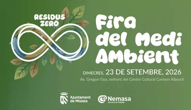 Mislata celebra la XIII Edición de la Feria de Medio Ambiente "Residus Zero"
