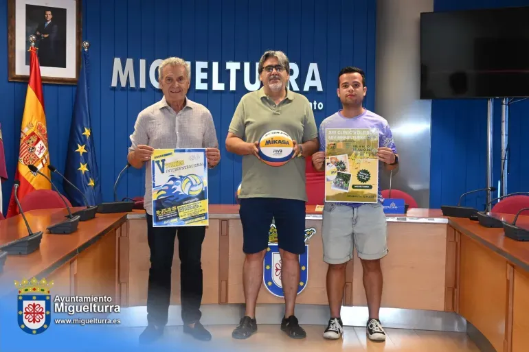 Miguelturra celebra el Clínic de Vóley Playa y el Torneo Intergeneracional