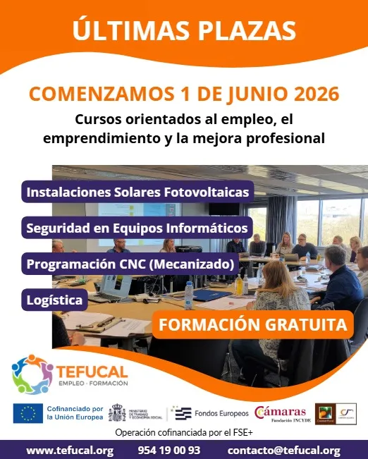 Arrancan cursos gratuitos de TEFUCAL para mejorar la empleabilidad en La Campiña y Los Alcores
