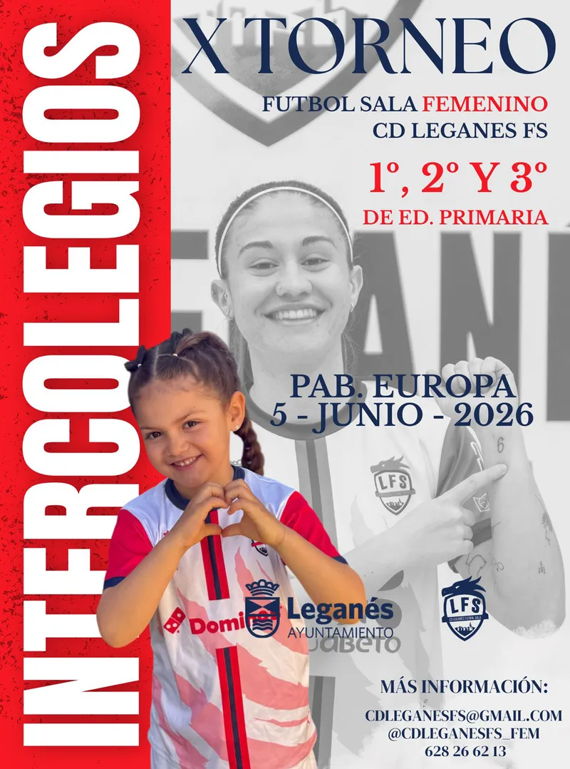 Leganés acoge el Torneo Intercolegial de Fútbol Sala Femenino