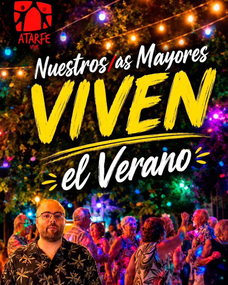Los mayores de Atarfe llenan de vida las noches de verano con música y baile