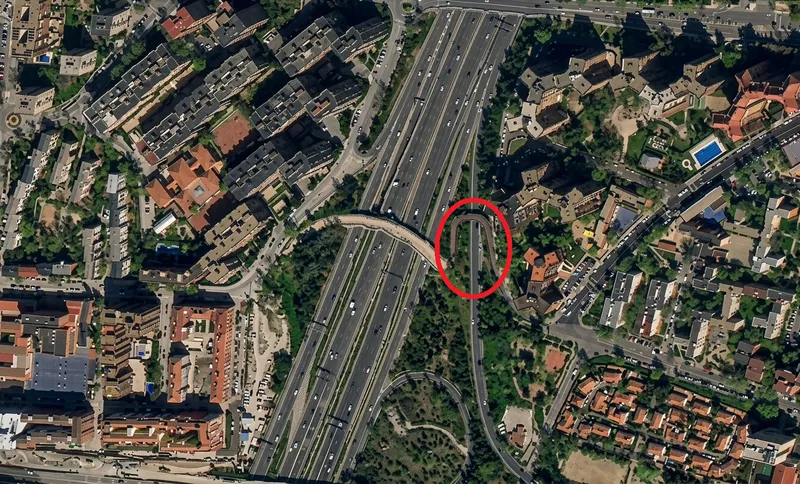 Madrid inicia la mejora de la pasarela peatonal del Puente de La Lira con 224.000 euros