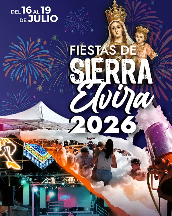 Sierra Elvira celebra sus fiestas patronales del 16 al 19 de julio