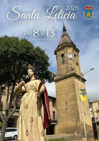 Ayerbe celebra las Fiestas en honor a Santa Leticia en septiembre de 2026