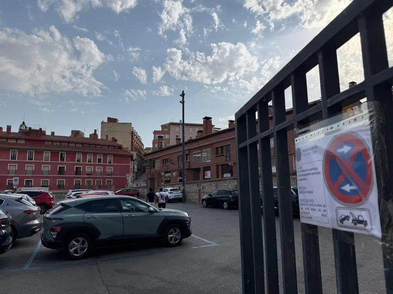 Restricciones de aparcamiento en Guadalajara por montaje de toriles para encierros