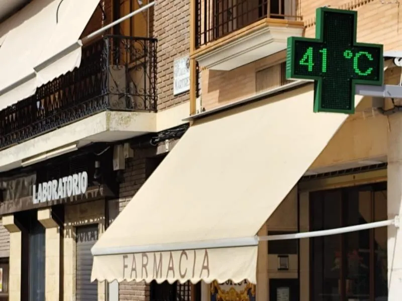 Alerta naranja por calor en Daimiel: máximas de 41 grados hasta el jueves