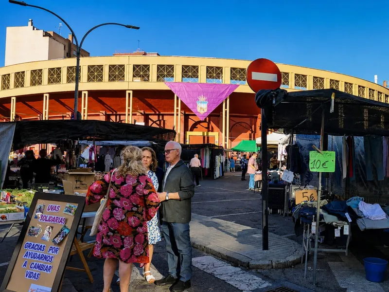 El mercadillo de Guadalajara se traslada temporalmente a La Tejera por las Ferias