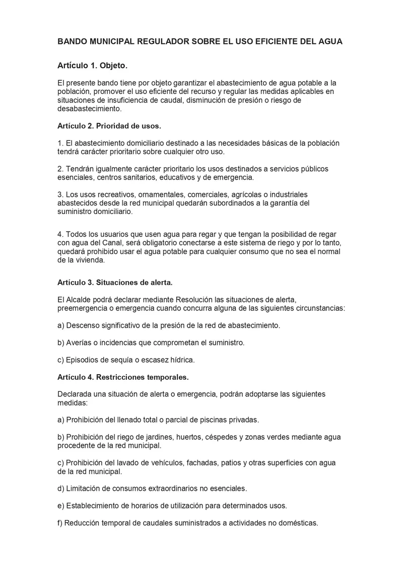 Villalobón alerta sobre restricciones en el suministro de agua por obras