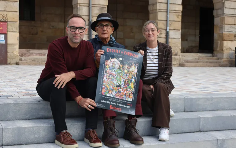 Alberto Gallo presenta el cartel de las fiestas de San Mateo de Reinosa