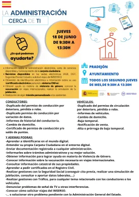 Pradejón acerca la administración a los ciudadanos el 18 de junio