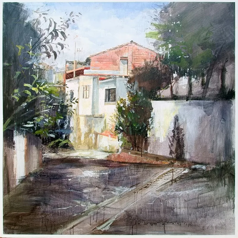 Paco Rojas repite éxito en el Concurso Nacional de Pintura Rápida de Vallés