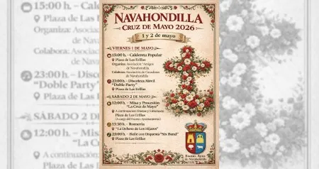 Navahondilla celebra las Fiestas Patronales en honor a la Cruz de Mayo 2026