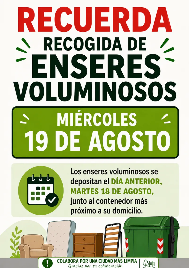 Casalarreina habilita un punto limpio para la recogida de enseres voluminosos