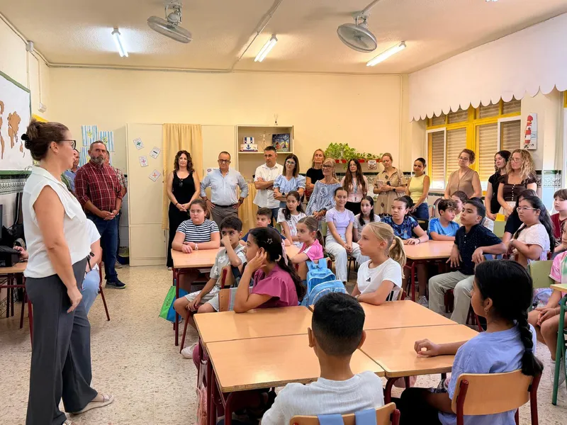 Lorca acerca la agricultura a los escolares con un proyecto pionero
