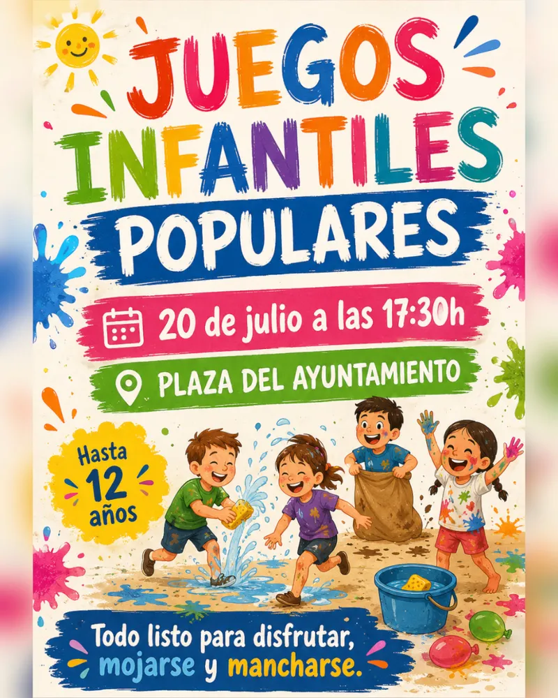 Santibáñez de la Peña estrena zona de juegos infantiles y mobiliario urbano