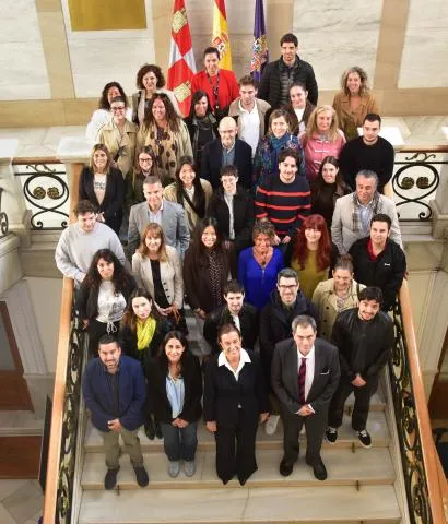 Diputación de Palencia y FUVa becan a 20 universitarios para prácticas en empresas
