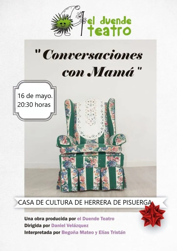 El Grupo de Teatro "El Duende" de Gumiel de Mercado estrena "Conversaciones con Mamá"