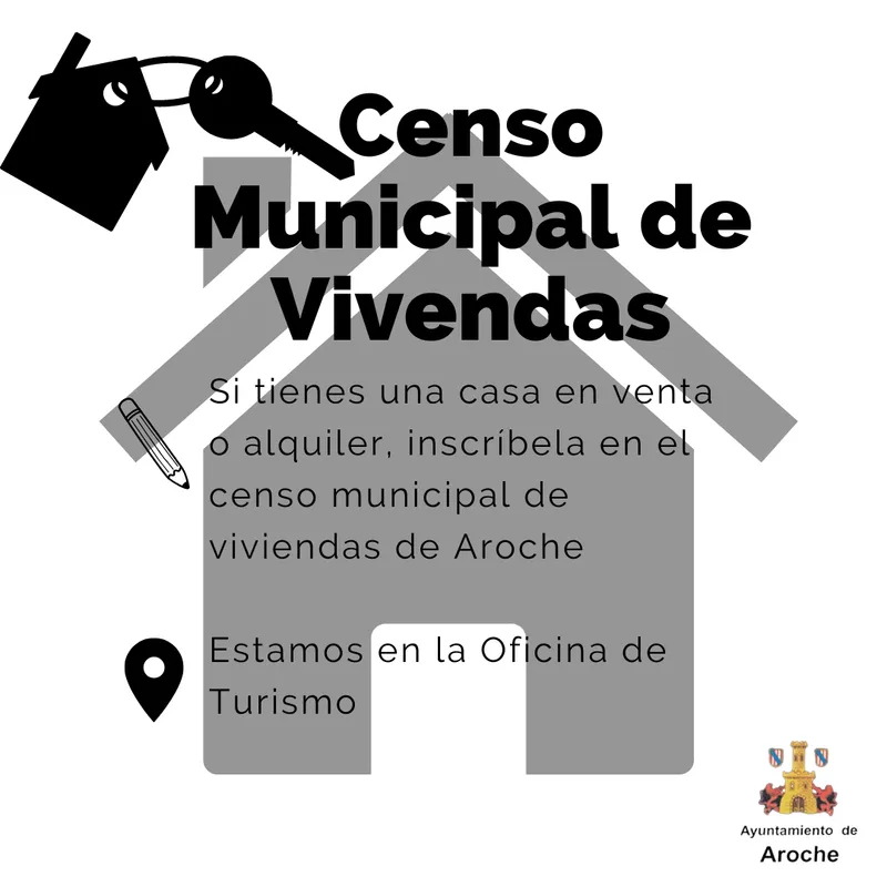 Aroche informa sobre el Censo Municipal de Viviendas y ayudas sociales