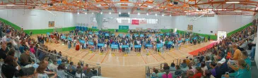 Piélagos clausura el curso deportivo y cultural con un desfile en Renedo