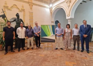 La artista italiana Elisabetta De Luca gana el Premio Nacional de Pintura "José Arpa" de Carmona