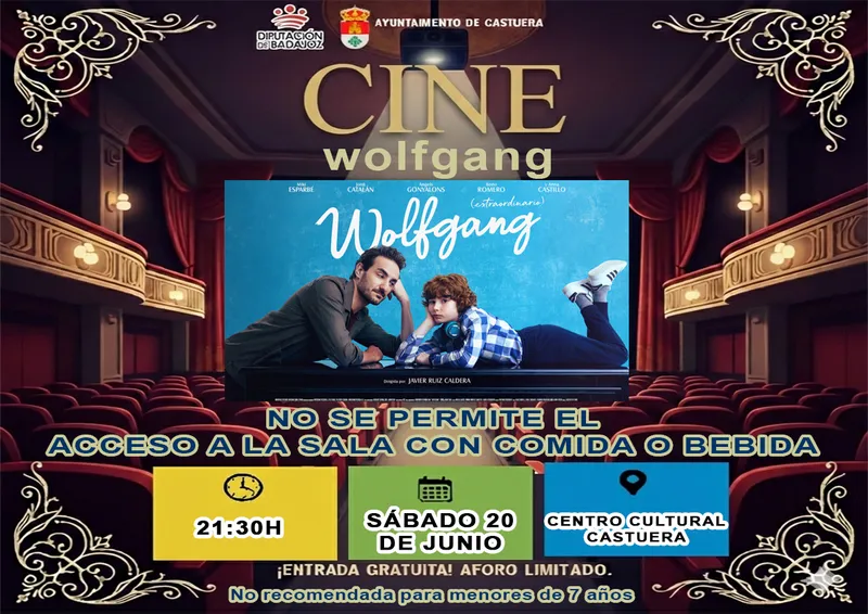 Castuera proyecta la película 'Wolfgang' este sábado en el Centro Cultural
