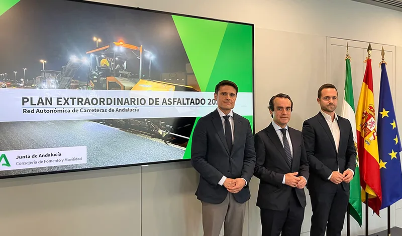La Junta de Andalucía destina 151 millones a renovar 1.000 km de carreteras autonómicas