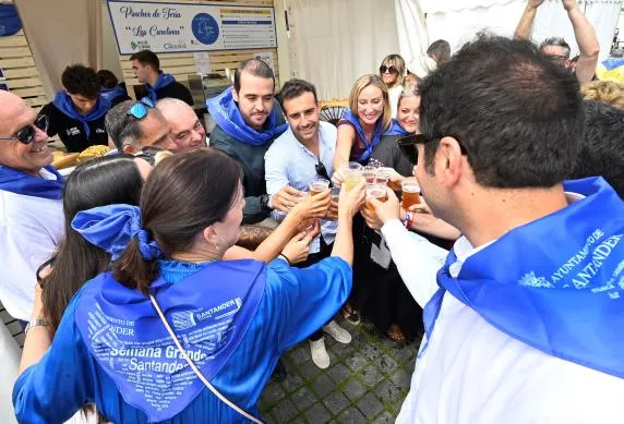 Santander celebra la Semana Grande con su tradicional Feria de Día y un mercado marinero