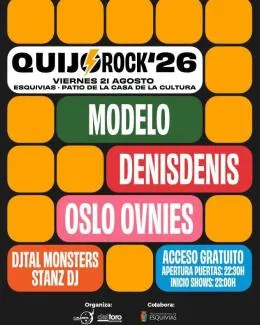 Esquivias celebra el festival de música QuijoRock con entrada gratuita