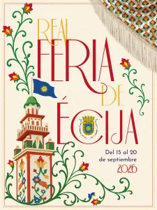 Luna Pérez Flores gana el concurso del cartel de la Feria de Écija 2026