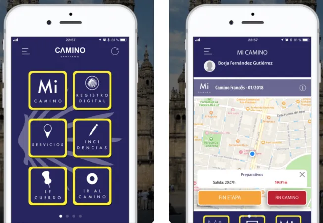 Lanzan CAMINO APP para facilitar y mejorar la experiencia del peregrino en el Camino de Santiago