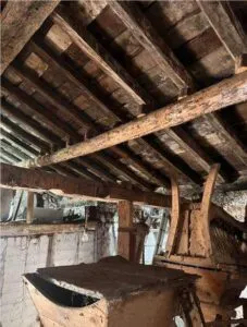 Checa restaura la cubierta del Molino para preservar su patrimonio
