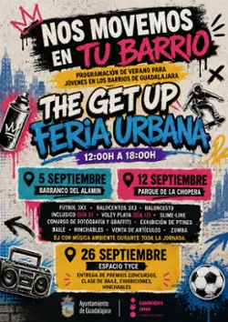Guadalajara celebra la feria urbana 'Get Up' con actividades deportivas para jóvenes