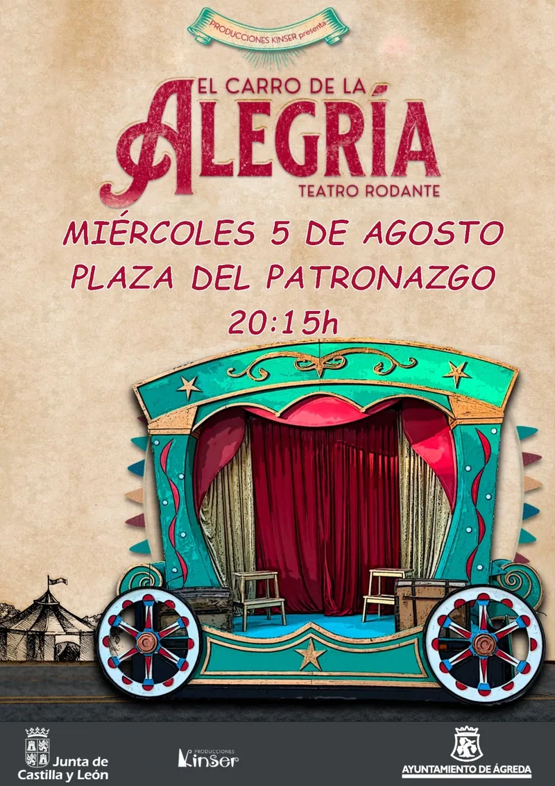 El Teatro Rodante llega a Ágreda este miércoles